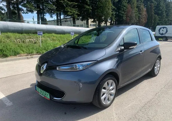 samochody osobowe Renault Zoe cena 53500 przebieg: 73408, rok produkcji 2018 z Rzeszów